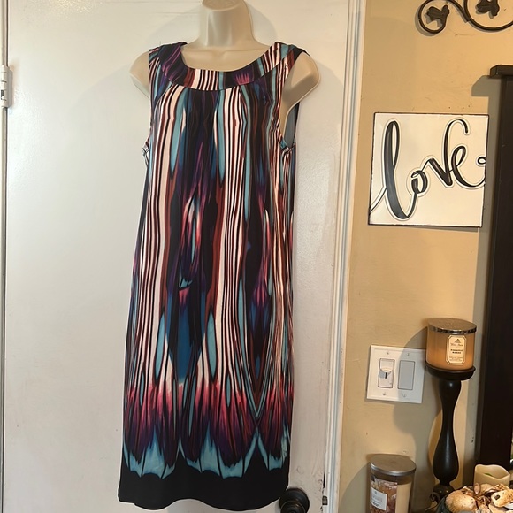 HUA LAN Women’s Sleeveless Sheath Dress - Picture 1 of 8
